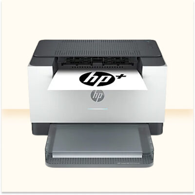 HP LaserJet M209dwe Wireless Laser Monochrome Printer with HP+ (6GW62E)
